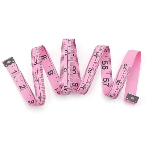 Wentai Tailor Ruler Tape Measure Pink White Black Pvc Plastic Soft Ruler Measuring Body Measurements Clothing Tailor Ruler