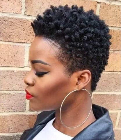 Women's African Style Weekend Birthday High Temperature Wire Short Curly Hair Wigs