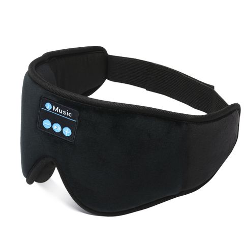 Cross-border Hot Selling 3d Wireless Bluetooth Eye Mask Shading And Ventilation Stereo Music Sleep Headset Eye Mask Wholesale
