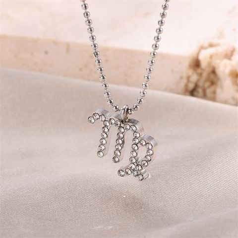 Vacation Constellation Stainless Steel Women's Pendant Necklace