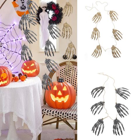 Halloween Hand Skull Plastic Party Decorative Props
