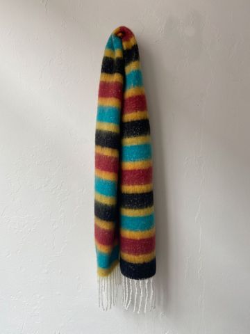 Women's Streetwear Color Block Polyester Scarf