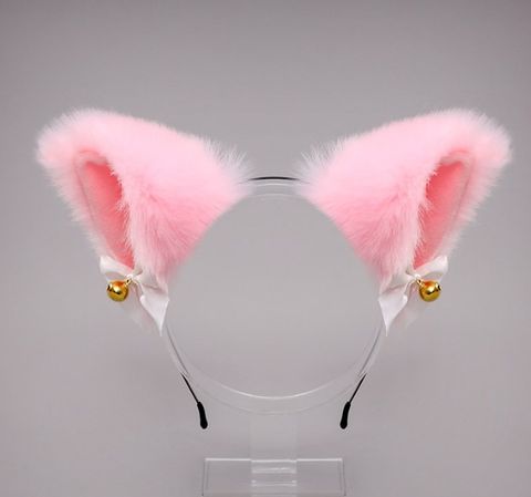 Women's Cute Cat Ear Plush Hair Band