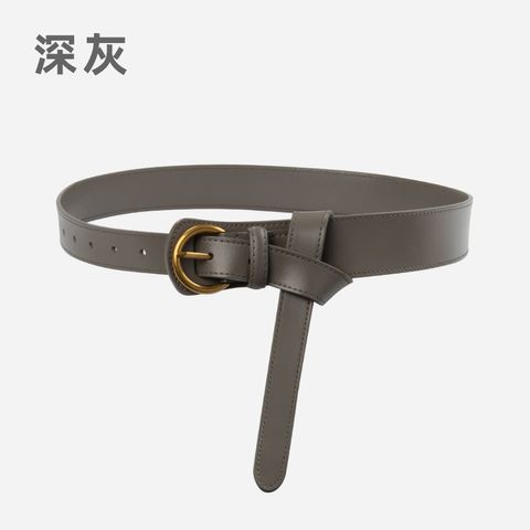 Cinturón Elástico Ancho De Cuero Con Cintura Decorativa A La Moda Para Damas Nuevas