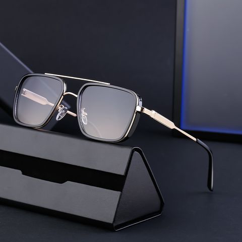 Ig Style Geometric Pc Square Full Frame Men's Sunglasses