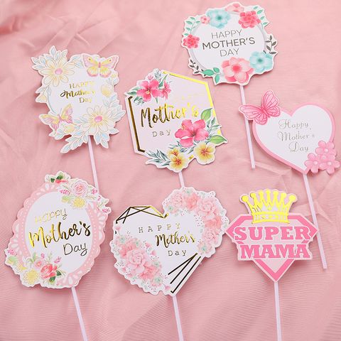 Mother's Day Sweet Letter Paper Home Daily Party Decorative Props