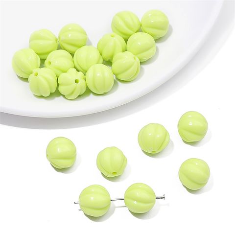 1 Set Arylic Solid Color Beads