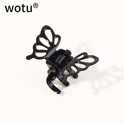 Women's Simple Style Butterfly Metal Hair Claws