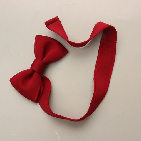 Kid's Cute Sweet Solid Color Cloth Hair Band