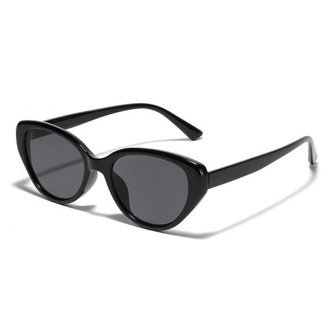 Hip-hop Streetwear Geometric Ac Cat Eye Full Frame Optical Glasses