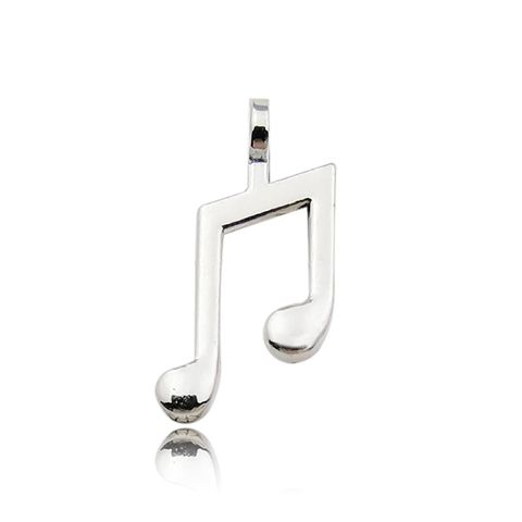 1 Piece Simple Style Notes Alloy Plating Pendant Jewelry Accessories