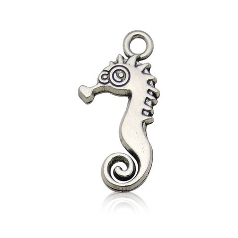 1 Piece Cartoon Style Starfish Hippocampus Shell Alloy Plating Pendant Jewelry Accessories