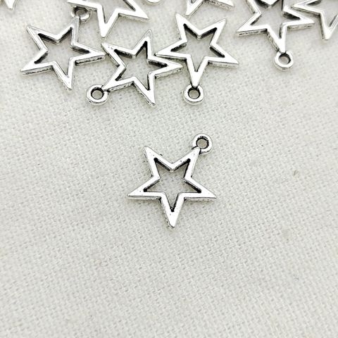 1 Piece Simple Style Star Alloy Plating Pendant Jewelry Accessories