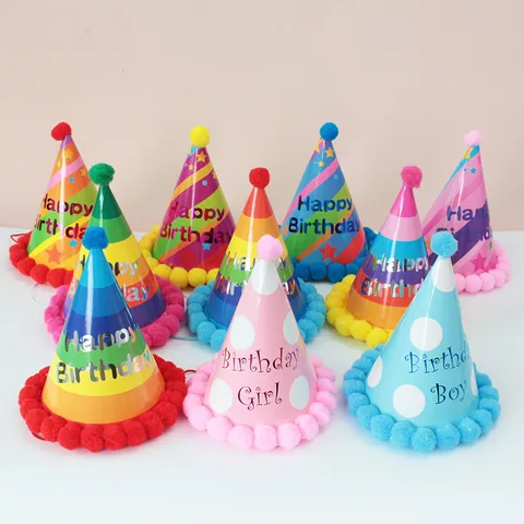 Birthday Cute Letter Paper Festival Birthday Hat