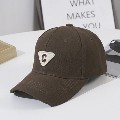 Adultos Casual Deportes Triángulo Hecho A Mano Aleros Anchos Gorra De Beisbol