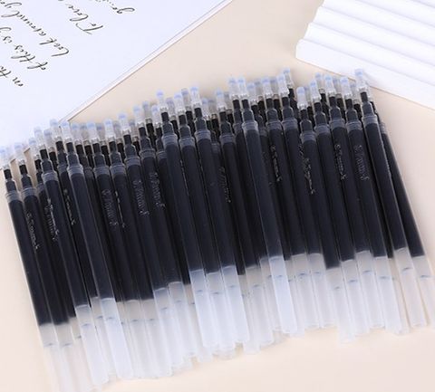1 Piece Solid Color Class Learning Daily Plastic Simple Style Refill