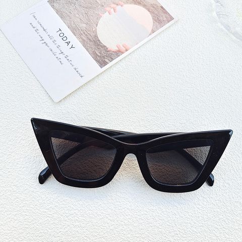 Simple Style Geometric Pc Resin Cat Eye Full Frame Women's Sunglasses