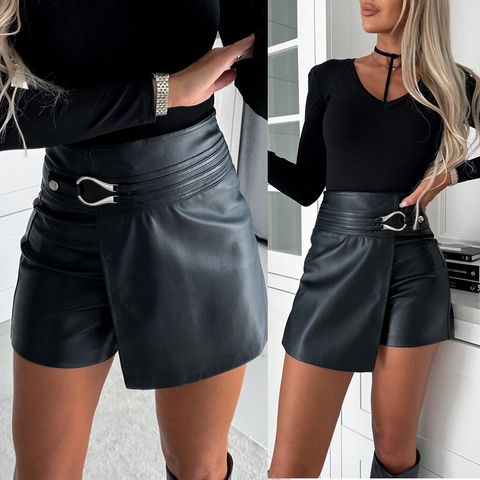 Women's Daily Casual Streetwear Solid Color Shorts Casual Pants Shorts