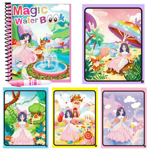 Painting Book Cartoon Letter Paper Toys