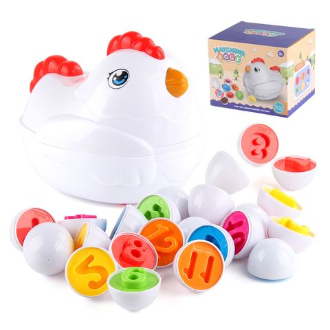 Animal Simulation Model Egg Plastic Toys