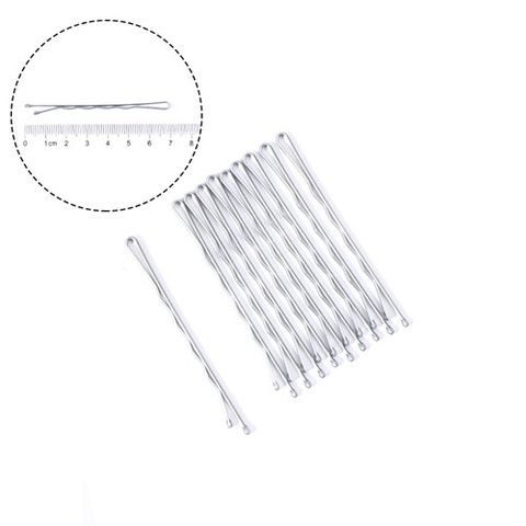 Women's Simple Style Solid Color Steel Wire Stoving Varnish Hair Clip