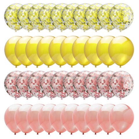 Simple Style Classic Style Solid Color Emulsion Holiday Daily Balloons