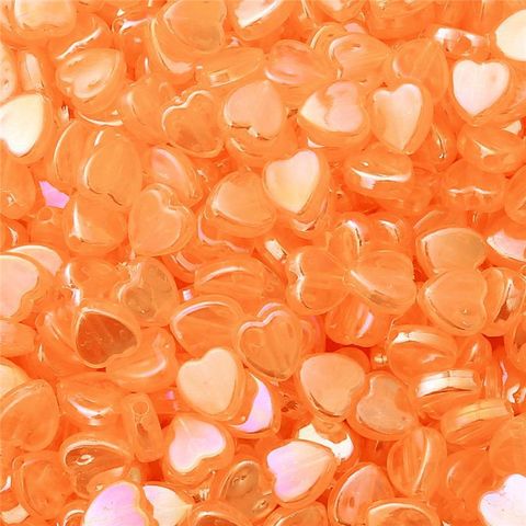 100 Pieces Arylic Star Heart Shape Beads