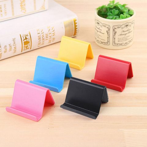 Simple Style Classic Style Solid Color Plastic Mobile Phone Holder
