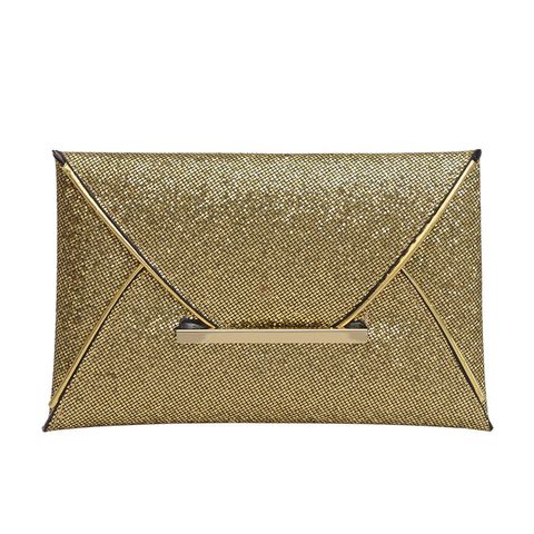Women's Pu Leather Solid Color Vintage Style Classic Style Square Flip Cover Envelope Bag