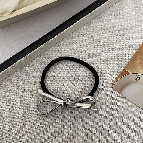 Women's Casual Simple Style Bow Knot Alloy Plating Hair Clip Hair Band Hair Tie