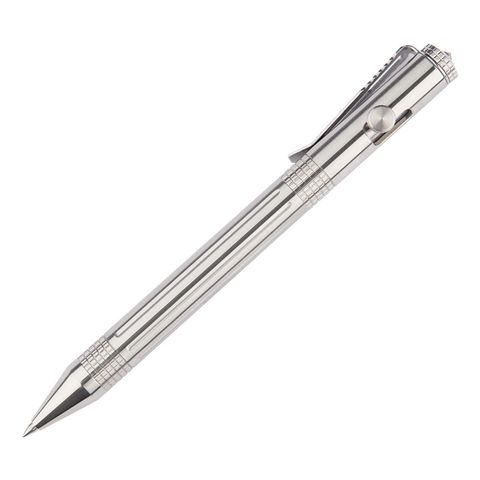 1 Piece Solid Color Learning Daily Stainless Steel Classic Style Commute Gel Pen