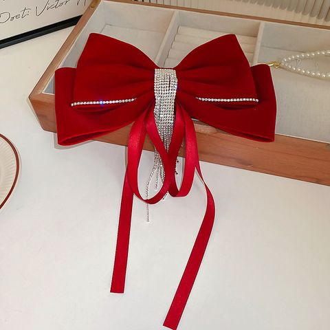 Women's Sweet Bow Knot Cloth Hair Clip