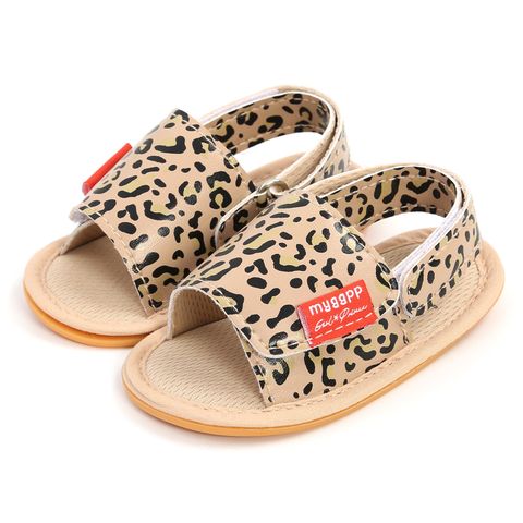 Kid's Vintage Style Solid Color Open Toe Casual Sandals