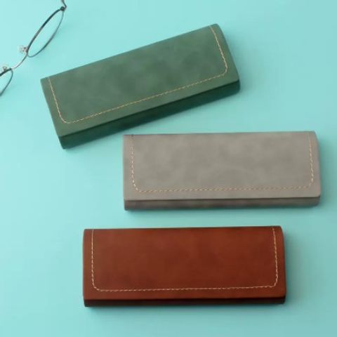 Simple Style Classic Style Commute Solid Color Metal Unisex Glasses Pouch