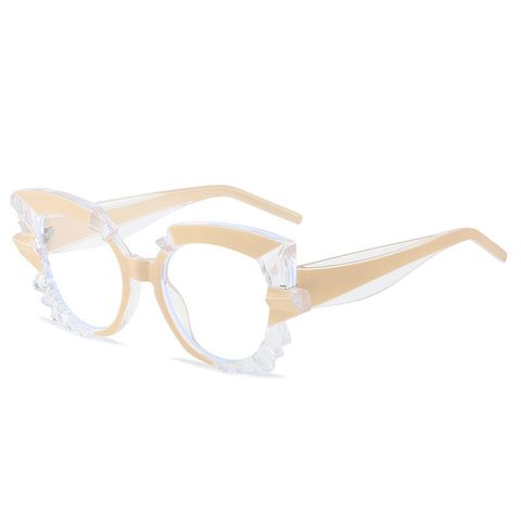 Simple Style Classic Style Color Block Pc Cat Eye Full Frame Women's Sunglasses