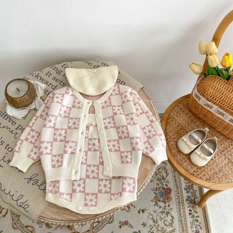 Cute Flower Cotton Baby Clothing Sets