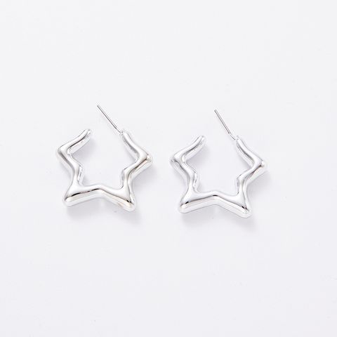 1 Pair Simple Style Geometric Plating Arylic Earrings