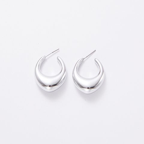 1 Pair Simple Style Geometric Plating Arylic Earrings