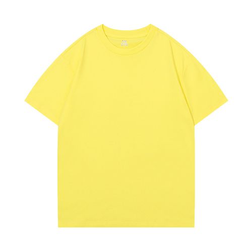 Sports Solid Color Cotton T-shirts & Shirts