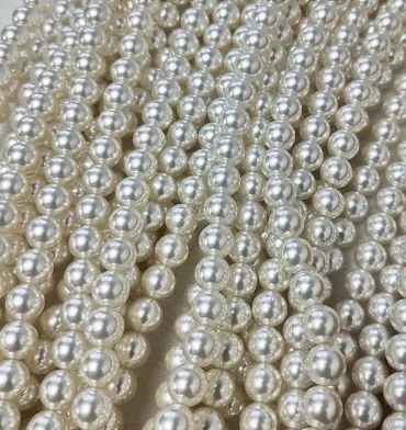 1 Set Diameter 3mm Diameter 4mm Diameter 5mm Hole Under 1mm Imitation Pearl Round Beads