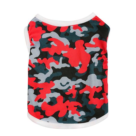 Cute Polyester Elephant Camouflage Pet Clothing