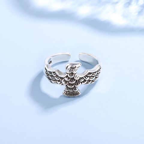 Copper Simple Style Classic Style Plating Eagle Open Rings