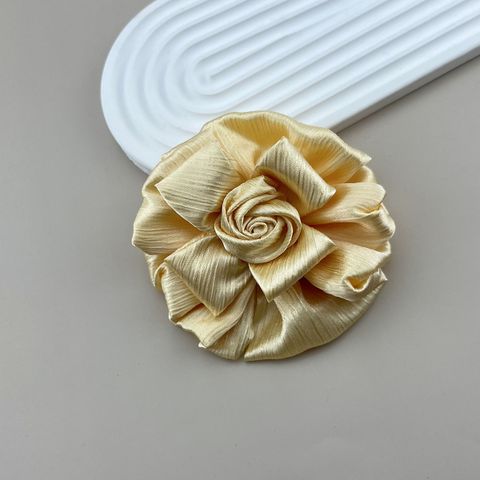 Elegant Flower Cloth Women's Brooches