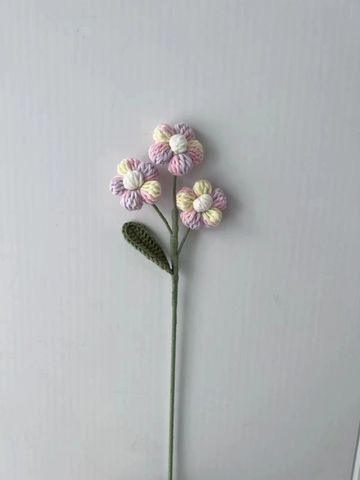 Pastoral Flower Yarn Artificial Flowers