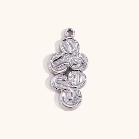 1 Piece Simple Style Geometric Stainless Steel Polishing Pendant Jewelry Accessories