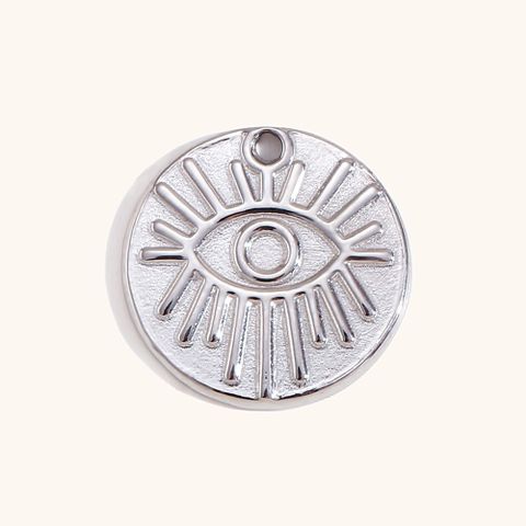 1 Piece Simple Style Geometric Stainless Steel Polishing Pendant Jewelry Accessories