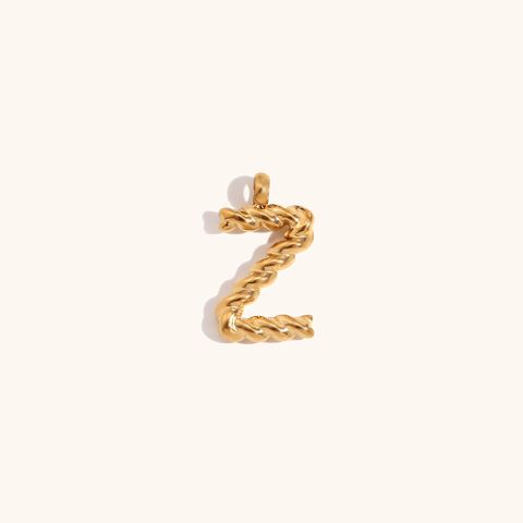 1 Piece Simple Style Letter Stainless Steel Plating Pendant Jewelry Accessories