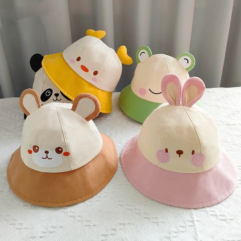 Children Unisex Cartoon Style Cute Animal Bucket Hat