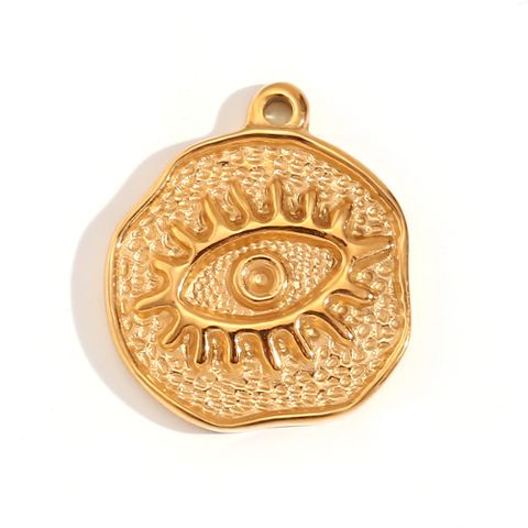1 Piece Stainless Steel 18K Gold Plated Plating Polished Pendant