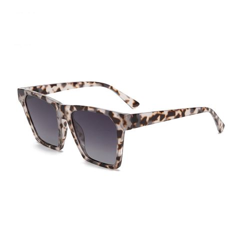 IG Style Simple Style Solid Color Pc Square Full Frame Women's Sunglasses